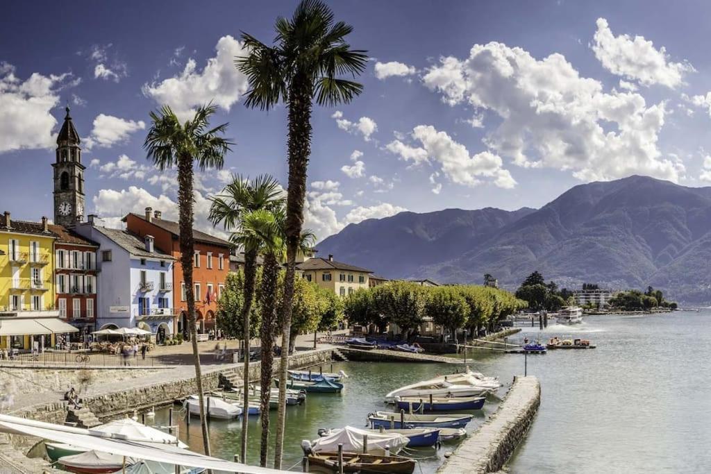 Апартаменты Ascona: Residenza Sabrina,App 2.5 Locali E Piscina Экстерьер фото
