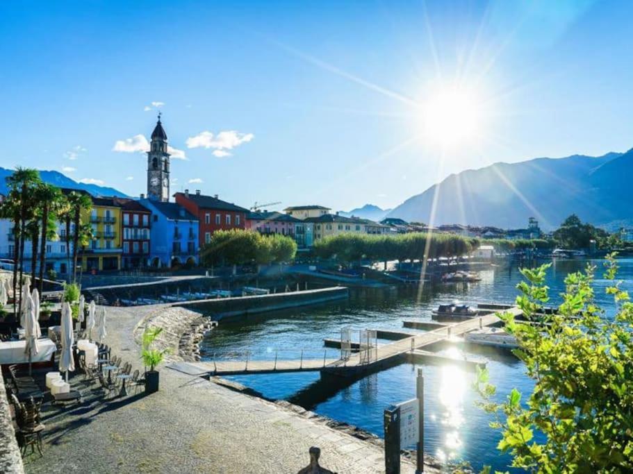 Апартаменты Ascona: Residenza Sabrina,App 2.5 Locali E Piscina Экстерьер фото